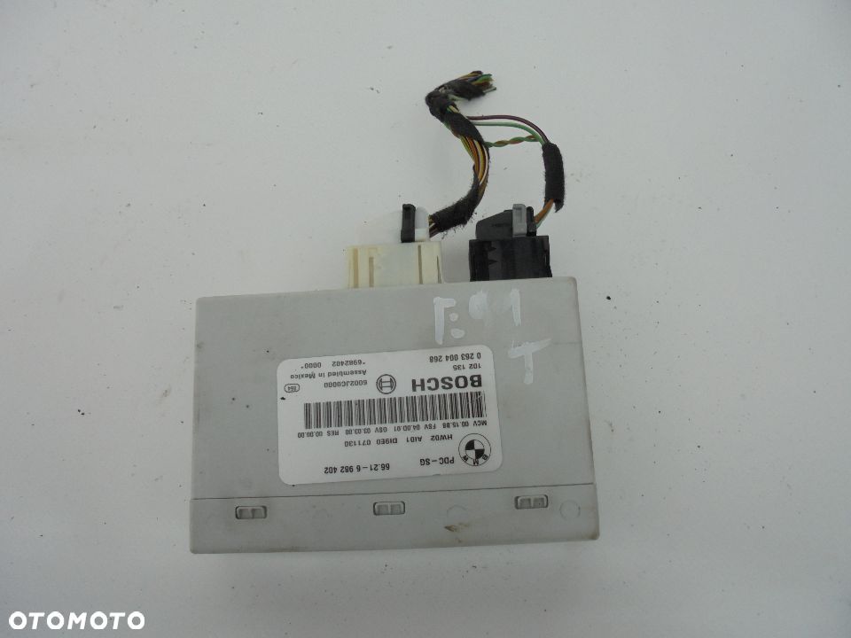 MODUŁ KOMPUTER PDC + WTYCZKI E87 E90 E92 6982402 F-VAT - 1