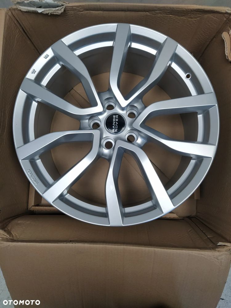 RANGE ROVER SPORT L320 L494 VOGUE L322 LAND ROVER DISCOVERY 3 4 L319 L462 9,5X21 FELGI ALUMINIOWE 5X120 R21 ET49 MAK NOWE KOMPLET - 3