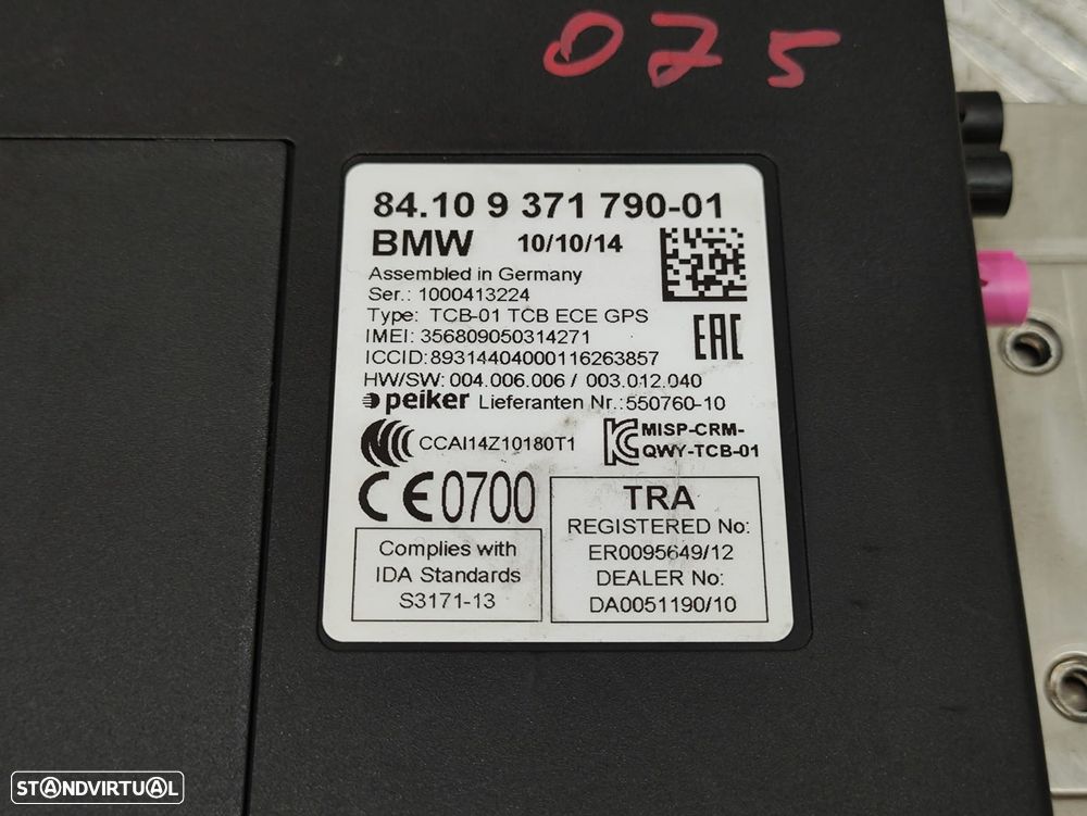 Módulo Bluetooth BMW Serie 3 F30 F31 - 8