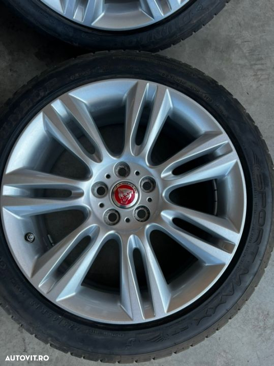 vand jante noi originale Jaguar pe 18” cu anvelope noi de vară - 4