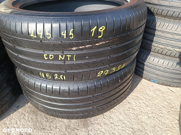 245/45R19 102Y XL Opony Letnie Lato Continental ContiSportContact 5 MO 4,5mm Legnica ALU-RAD 245/45