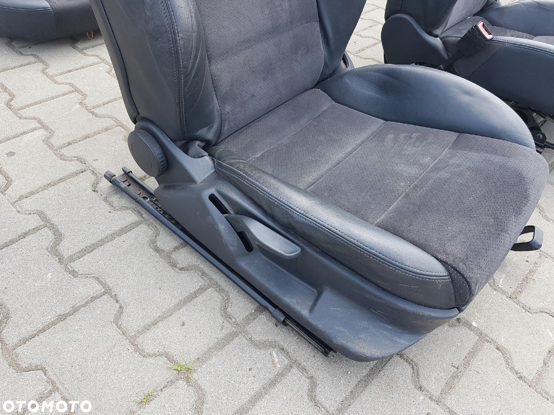 AUDI A3 8P 04-12r S-LINE FOTELE PÓŁSKÓRY KANAPA 3D - 9