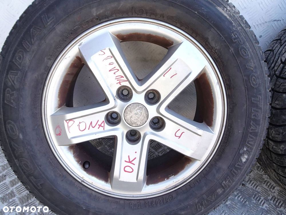 alufelgi kpl. kia sportage ii 16" 5x114,3 et 41 - 8