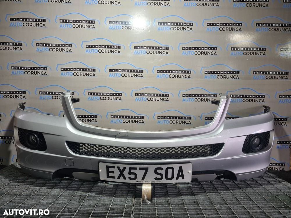 Bara fata Mercedes - Benz ML W164 2005 - 2008 ARGINTIU (776) model fara spalatoare far - 1