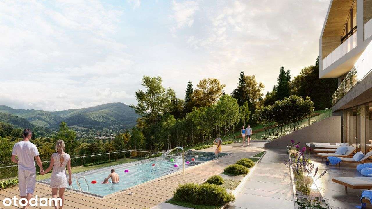 Widokowe gotowe apartamenty ze strefą spa i basen Szczyrk