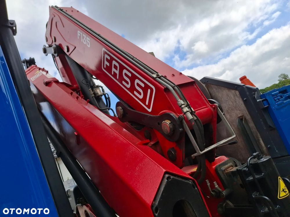 Mercedes-Benz Axor 1933 HDS FASSI F135 17 Metrów Wysięgu Żuraw Skrzynia Siodło Zawieszenie Resor 2010r Przyczepa Łączna Długość Ładunku 11 Metrów Transport Ładunków Dłużycowych Do Zbrojenia Do Budowlanki - 10