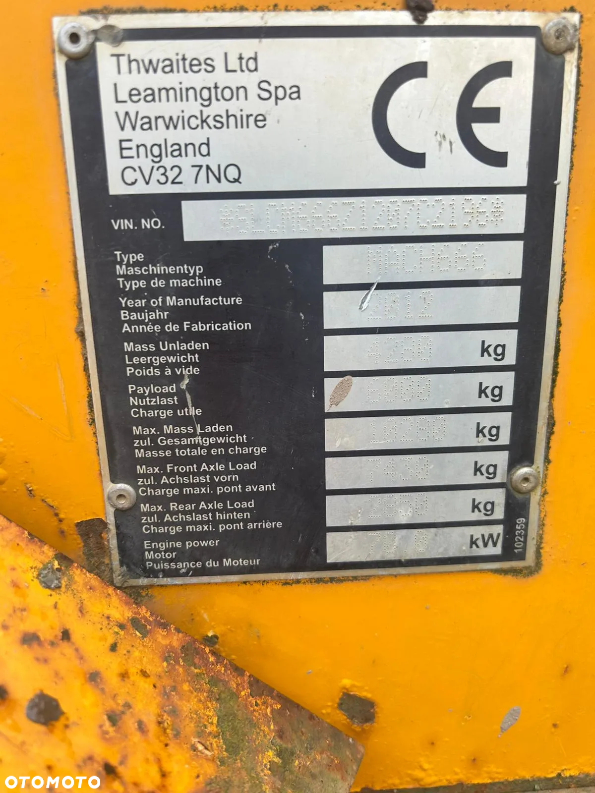 Thwaites 6Ton - 6