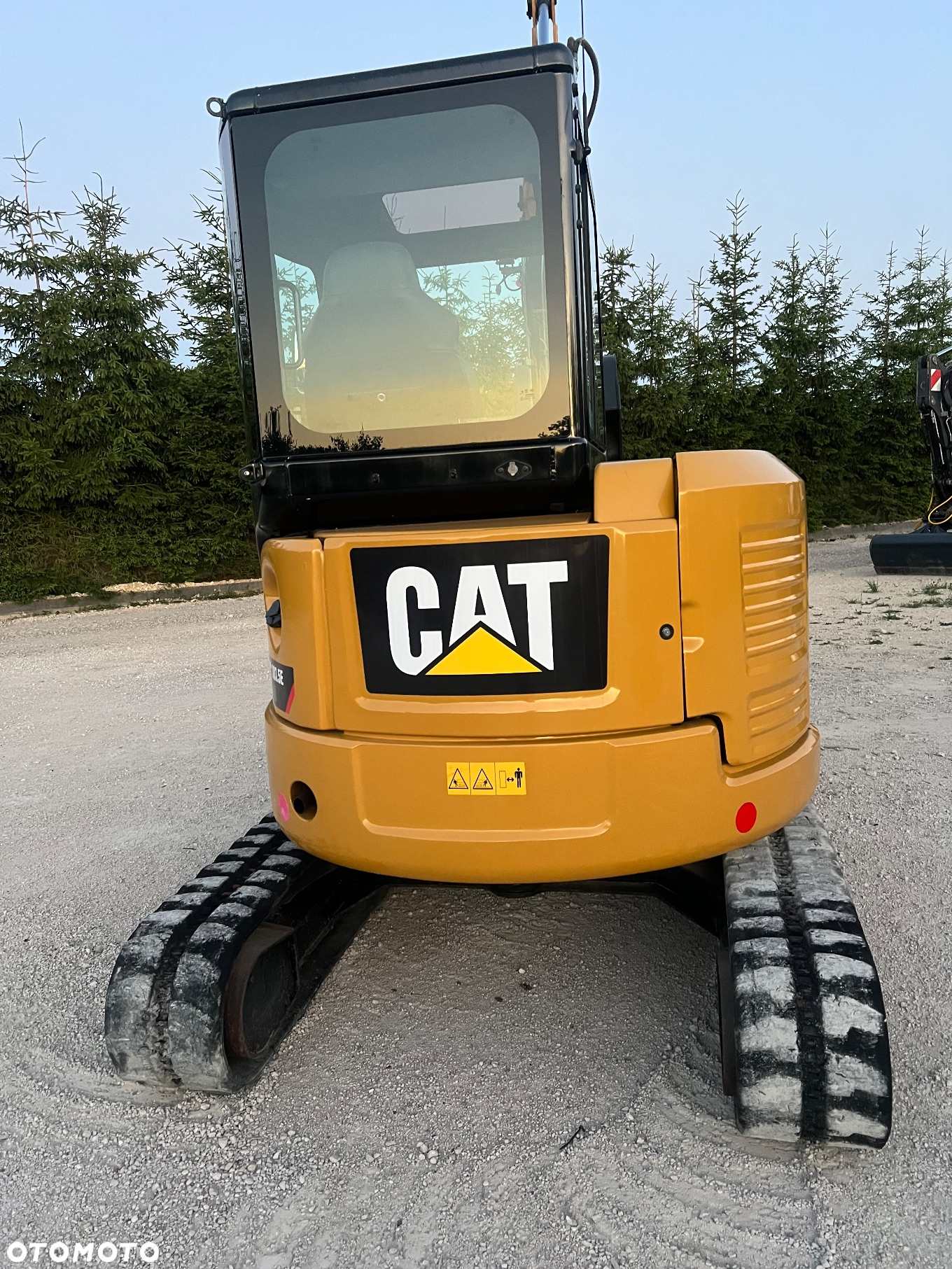 Caterpillar MINIKOPARKA CAT 303.5 E CR 2019r Catepillar 304 303 305 302,7 Bobcat e34 35 26 3x łyżka wiertnica grabie koparka mini gąsienicowa 3,5tony - 3