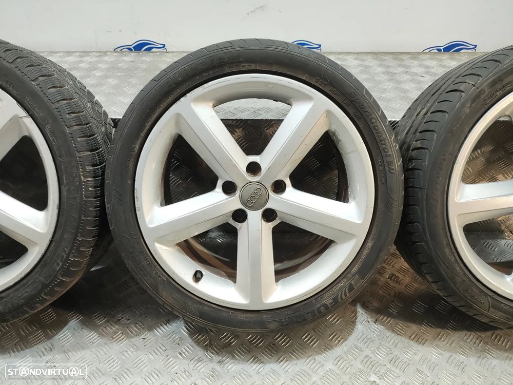 Conjunto de jantes 18 originais Audi A4 B8 S-Line 8J ET47 5x112 - 5