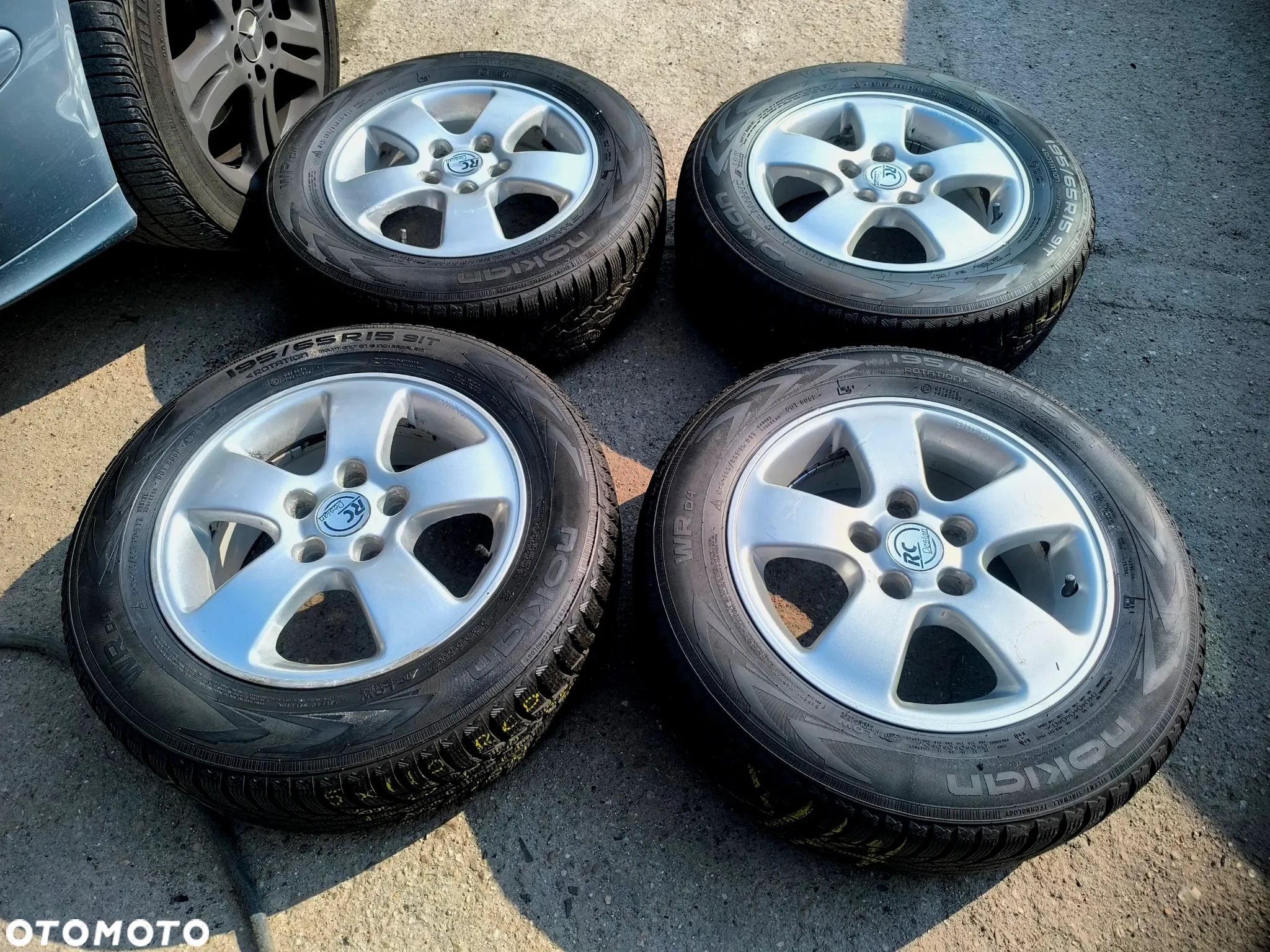 5x110 Alufelgi Felgi Aluminiowe 15 Koła Zimowe Zima OPEL SIGNUM VECTRA B C ZAFIRA A ASTRA H SAAB 93 95 Legnica ALU-RAD 195/65 6mm - 2