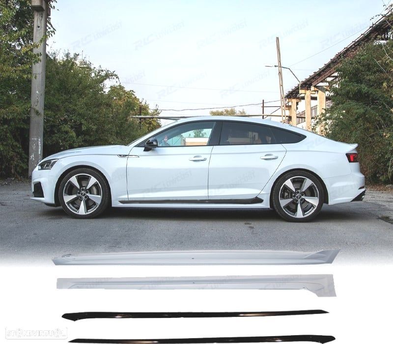 EMBALADEIRAS LATERAIS AUDI A5 SPORTBACK LOOK RS5 16-19 - 1