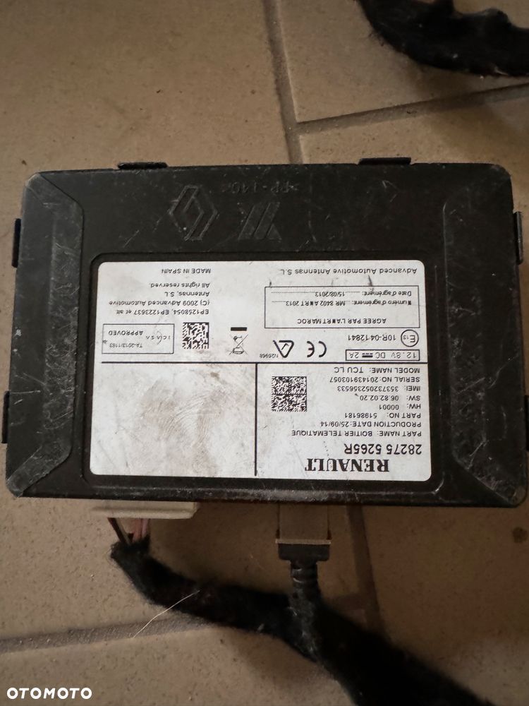 moduł USB z przewodami renault 282755265r - 1