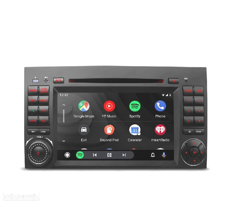 AUTO RADIO GPS ANDROID 10 16GB PARA MERCEDES A 04-12 B 05-11 VITO VIANO 06-14 SPRINTER 06-12 - 6