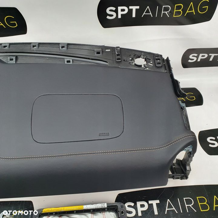 PORSCHE CAYENNE II 2 LIFT DESKA ROZDZIELCZA KONSOLA KOKPIT PULPIT PODUSZKI AIRBAG AIR BAG PASY KIT SET - 4