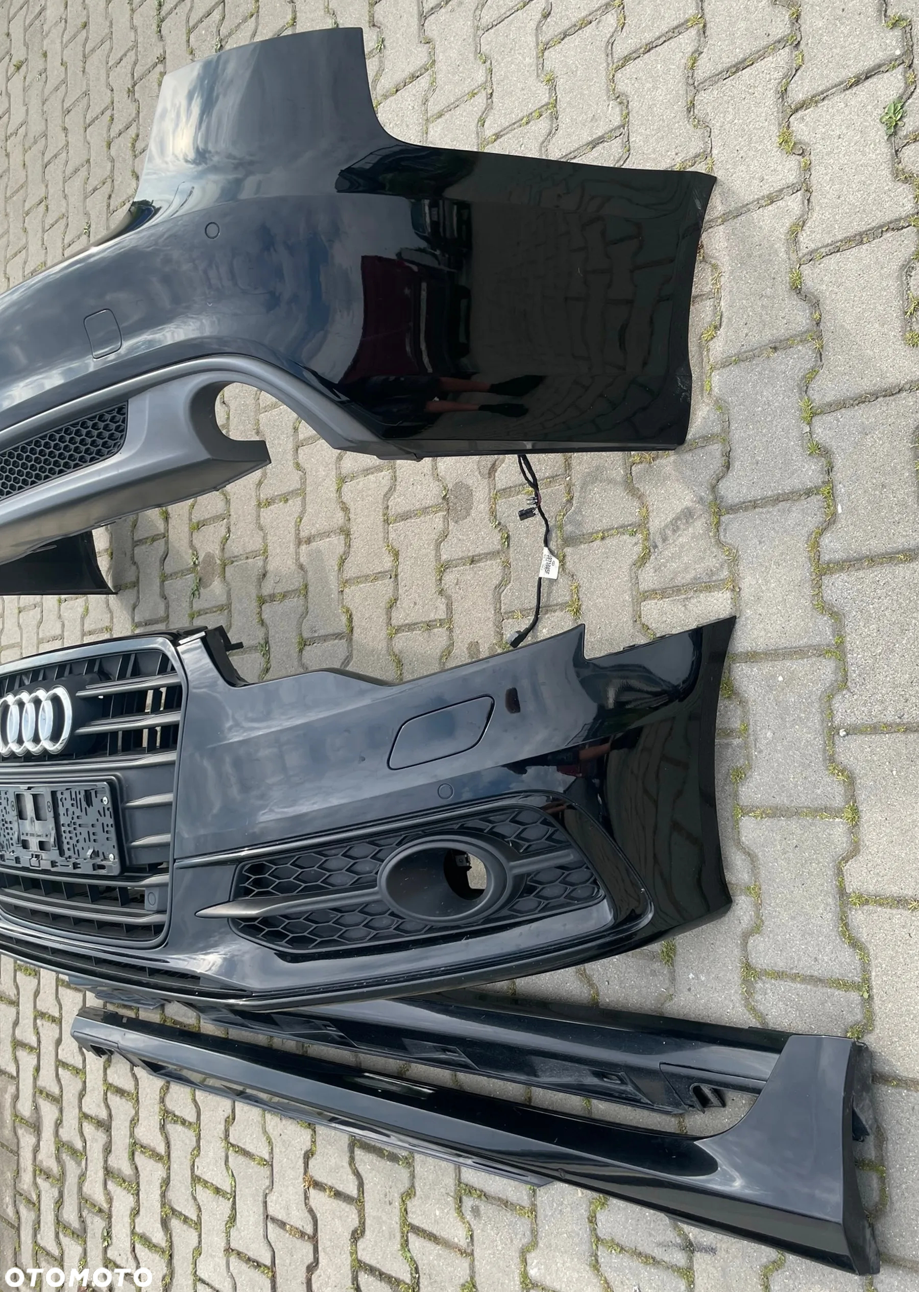 Audi A6 C7 4G S-Line sedan zderzak przód tył listwy progowe - 3