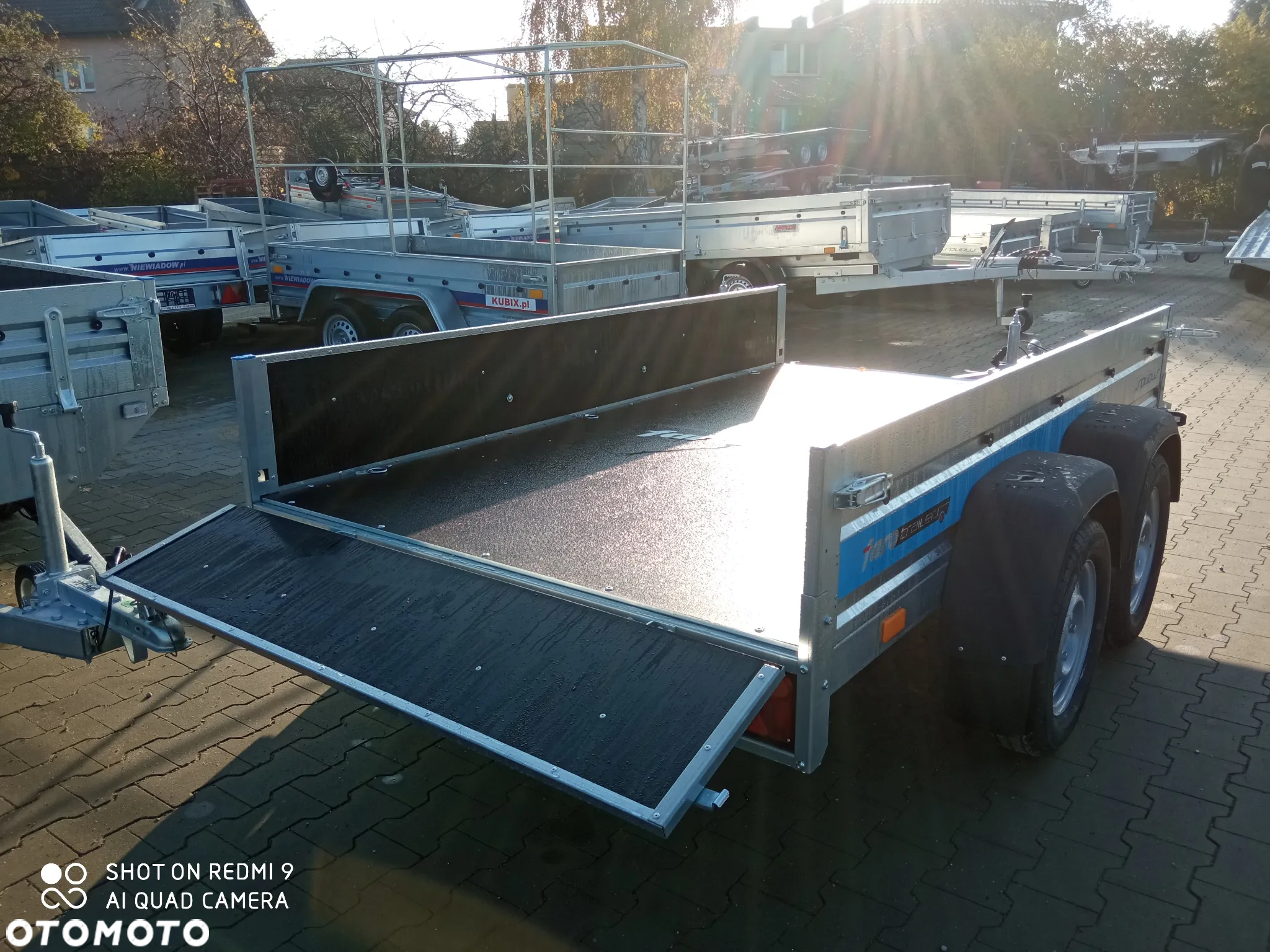 Faro PRZYCZEPA 263x150x35, 2 OSIE, DWUSIOWA lekka 750kg - DOSTAWA POD DOM! - 11