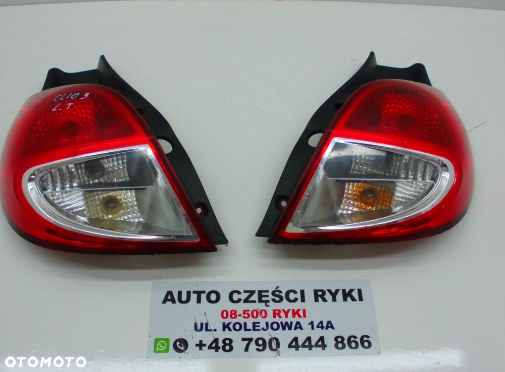 Renault Clio III Lift Lampa tył Prawa Lewa eu