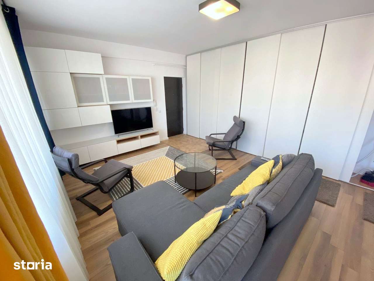 2 camere, bloc nou, mobilat modern, cu parcare, in Buna Ziua zona LIDL — fotografia 3