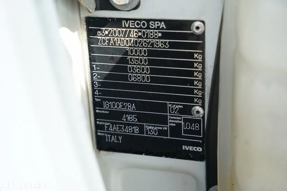 MAN EUROCARGO / 4x2 / FRIGIDER 5.5 M / CAMIOANĂ SUPRA 550 UNITĂȚI / DHOLLANDIA LIFT / EURO 6 - 39