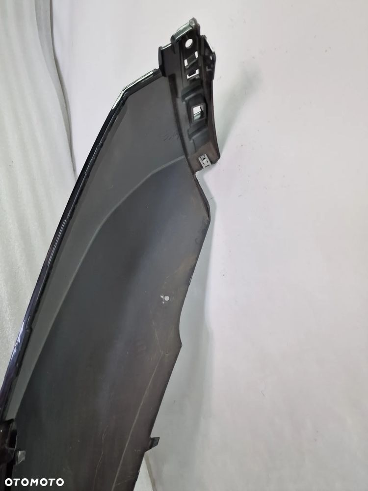 SKODA KODIAQ LIFT FR 20- SPOJLER / DOKŁADKA ZDERZAKA PRZEDNIEGO PRZÓD , LAKIEROWANA , CZARNY METALIK , NR 565807061D , NR AUKCJI DT609 - 13