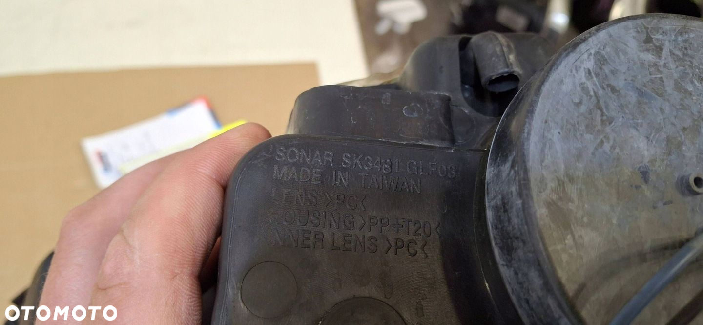 LAMPA LEWA PRAWA PRZÓD VW GOLF 5 V 1K0 SONAR ZAMIENNIK SK3482 - 14