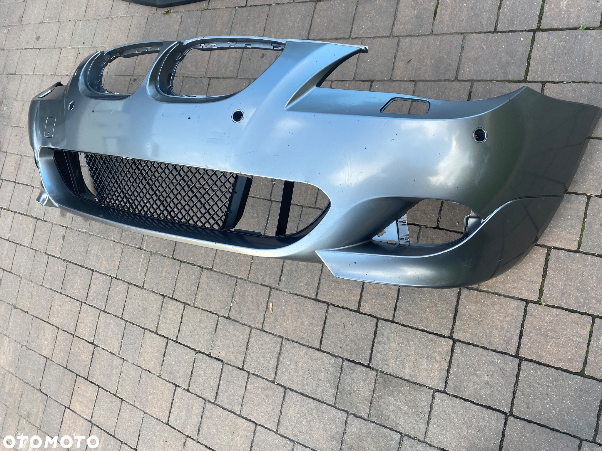 BMW E60 M-PAKIET ZDERZAK PRZOD GRAU BD ORG - 2