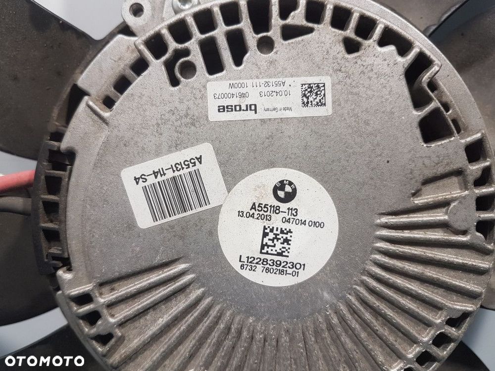 BMW M6 F06 4.4B WENTYLATOR/WIATRAK  S63N - 4