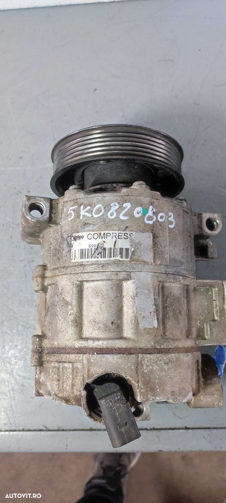 Compresor clima volkswagen vw passat B6 break CFFB cod 5K0820803 - 5