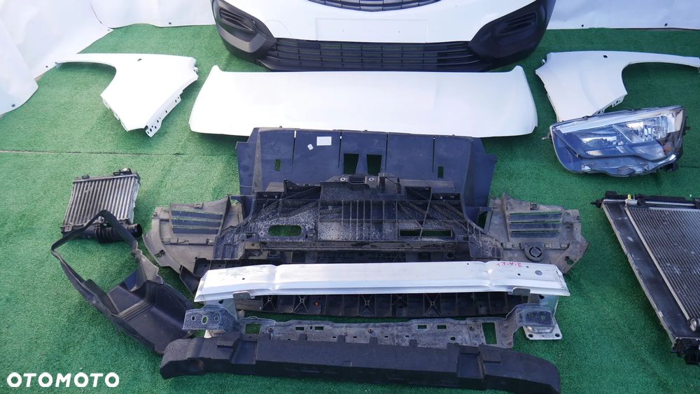 OPEL COMBO E PRZÓD MASKA BŁOTNIK PRAWY + LEWY LAMPA LEWA PAS PRZEDNI CHŁODNICE BELKI ZDERZAK PODŁOGA - 4