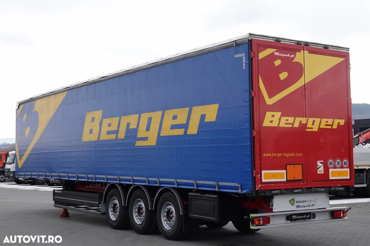 Berger ECOTRAIL / CORTINĂ / STANDARD / SUPER UȘOR 5 100 KG !!! / SAF / 2019 / - 6