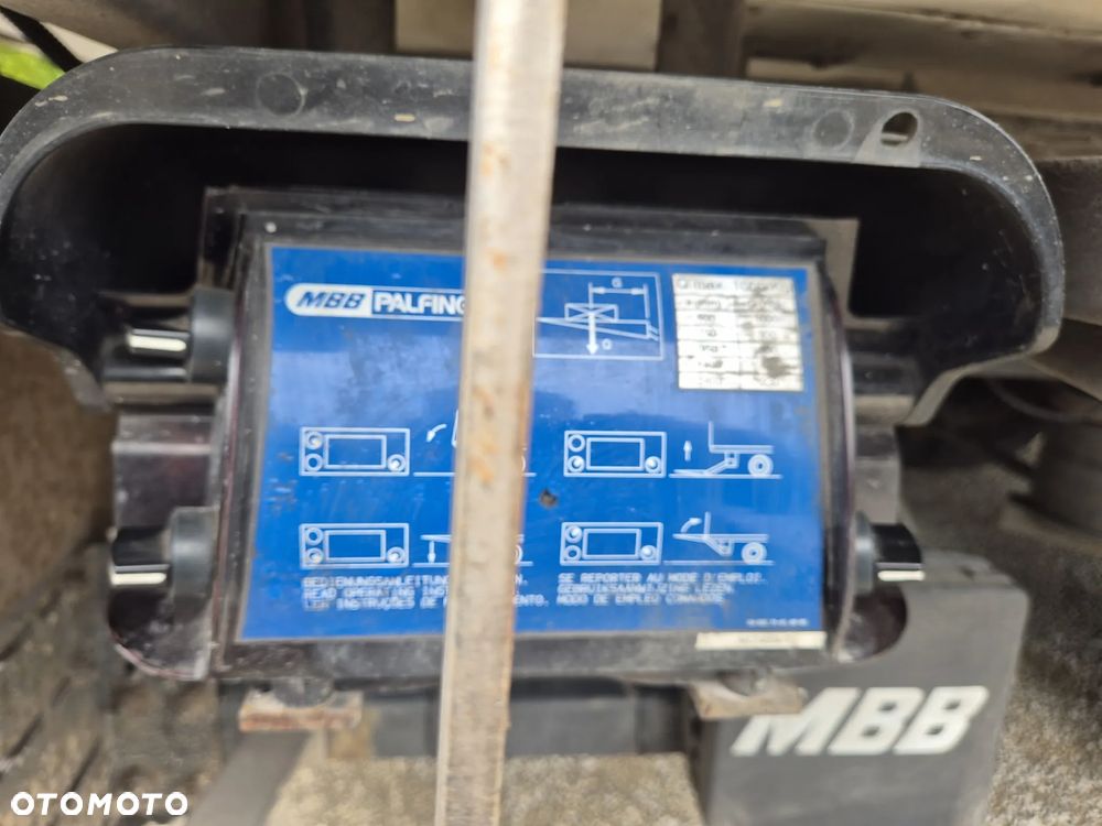 Winda palfinger 1000kg ,typ 1000AQ, Iveco, blat 180cm, 2013 rok, stan idealny! - 4