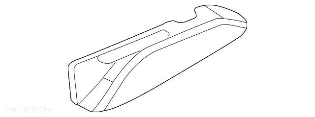 VOLVO S40 V50 lewa osłona fotela kierowcy OE 39988567 - 1