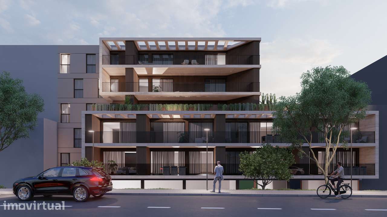 T3+1 Novo com 214 m², Varanda de 18 m² e Garagem para 3 Carros - Grande imagem: 4/9