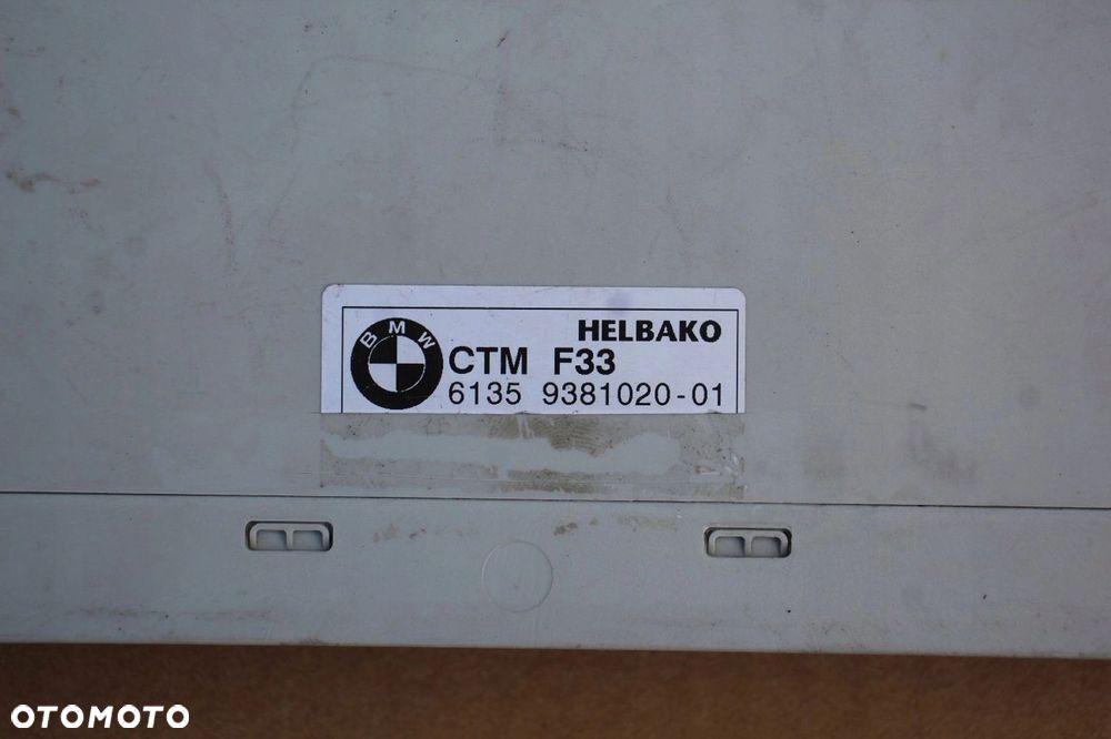 Moduł sterownik dachu BMW 4 F33 F83 M4 CABRIO 9381020 - 3