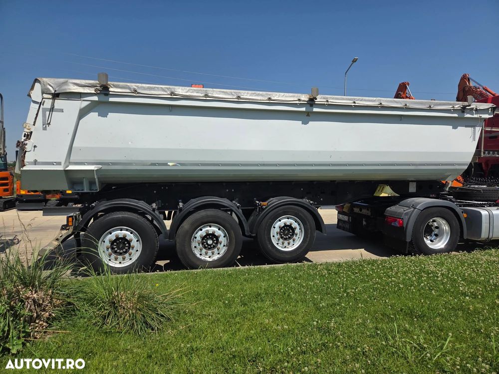 Schmitz Cargobull SCB 28mc, MASA PROPIE 6 TONE, 2020, 28mc, axa liftabila, jante ALUMINIU, protectii laterale si spate, scena vizitare, prelata, frane disc, CARTE IDENTITATE RAR, folosita doar in GERMANIA, PROMOTIE 21.900 EUR+Tva - 4