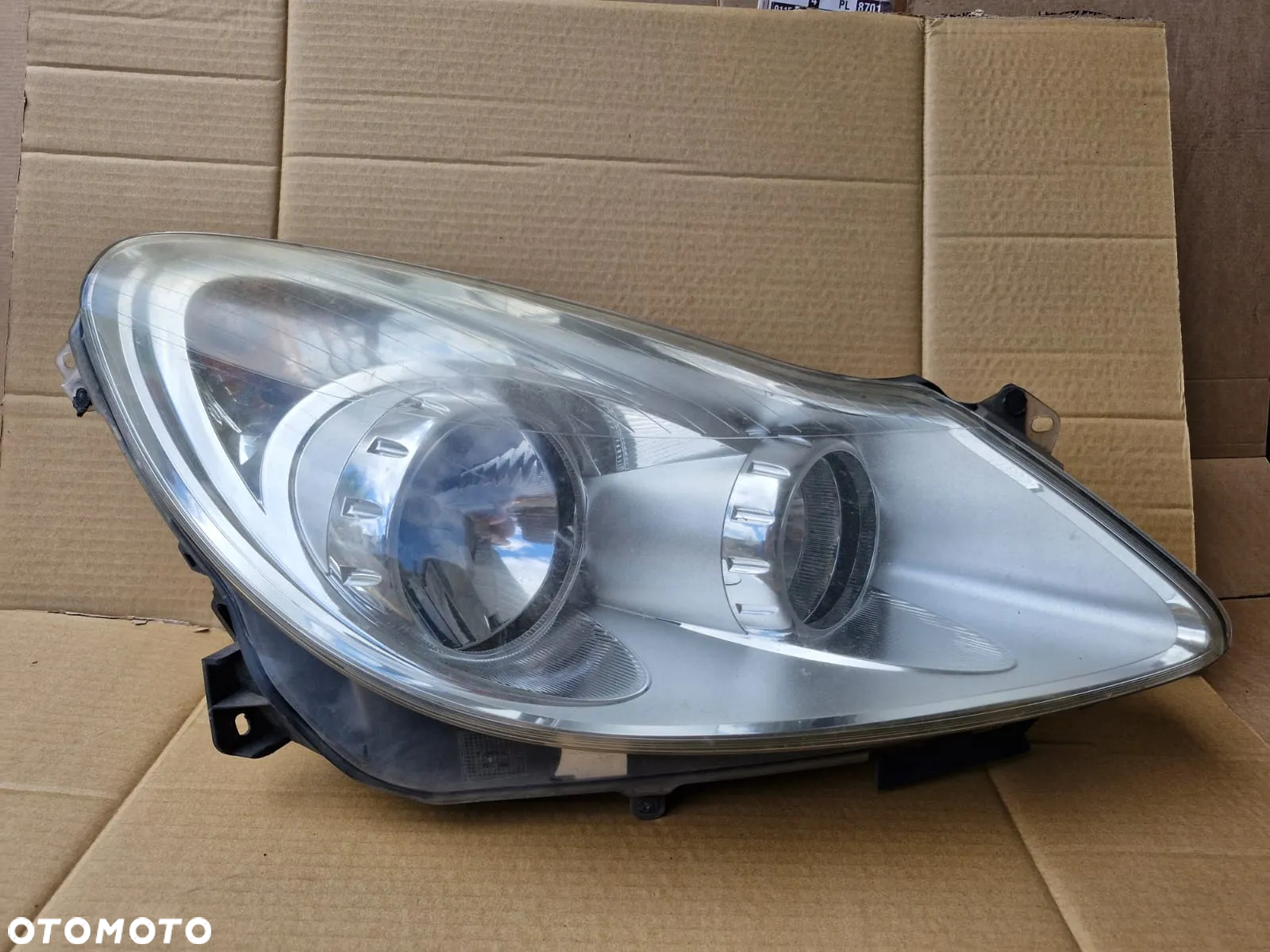 Lampa prawa przednia prawy przód Opel Corsa D EUROPA 13186382 - 3