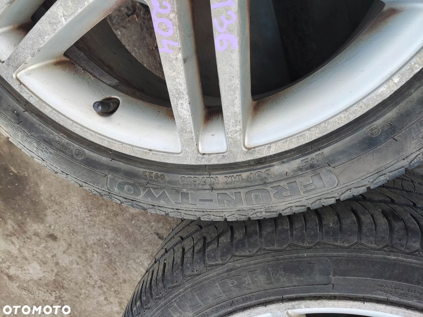 MERCEDES W204 W207 W212 FELGI ALUMINIOWE AMG 17 5X112 255/45/17 OPONY - 9
