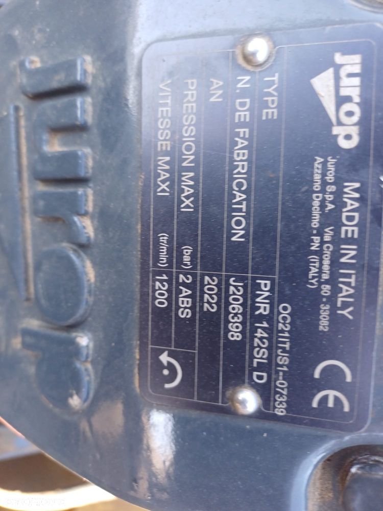 Części Pompa oróżniowa JUROP PNR142,SL,J206398,PN 106,wirnik,obudowa,pokrywa, - 3