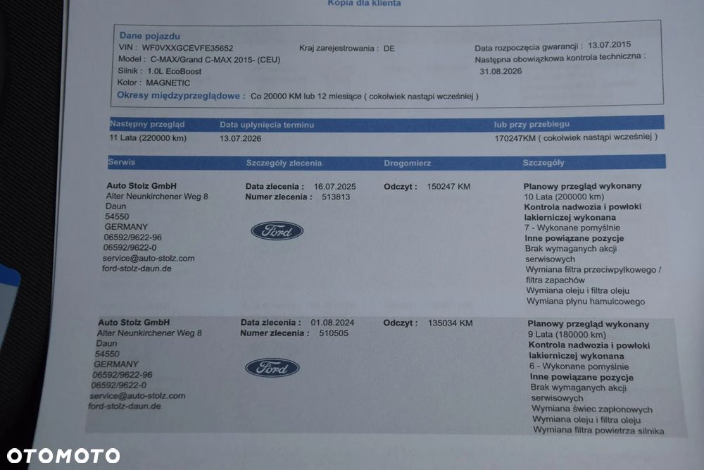 Ford C-MAX 1.0 EcoBoost Titanium ASS - 40