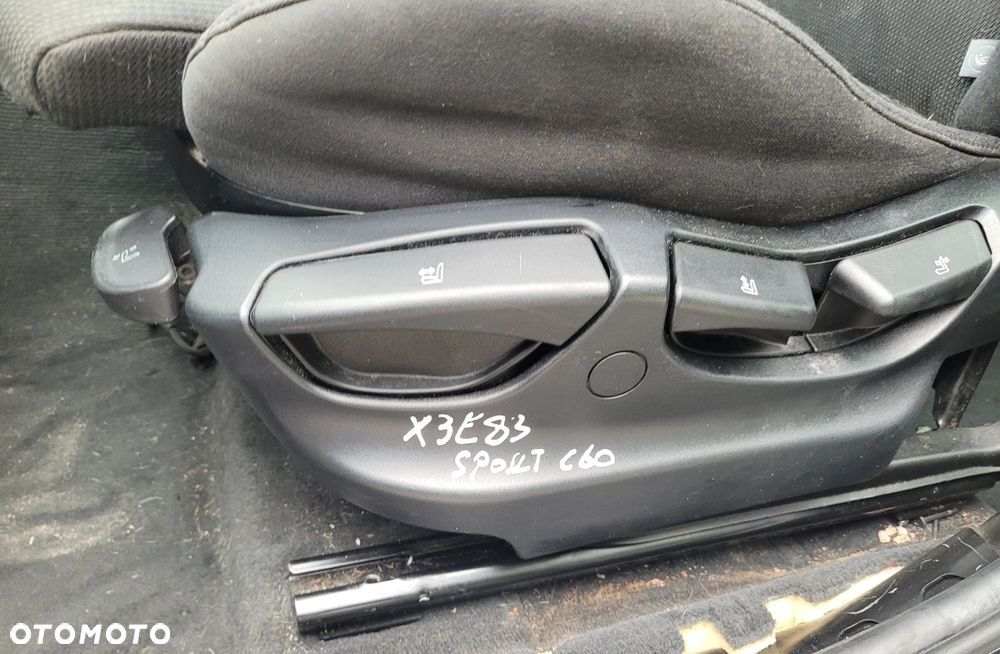 FOTEL LEWY PRAWY PRZÓD PRZDNI KOMPLET BMW X3 E83 SPORT MATERIAŁOWE C60 - 3