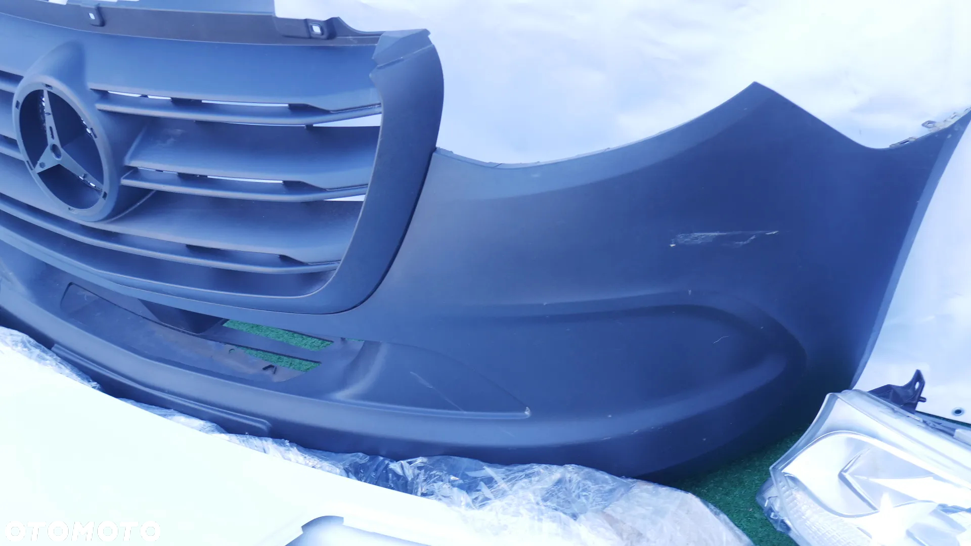 MASKA ZDERZAK GRILL LAMPY BŁOTNIKI PAS PRZEDNI BELKA MERCEDES SPRINTER W907 W910 - 7