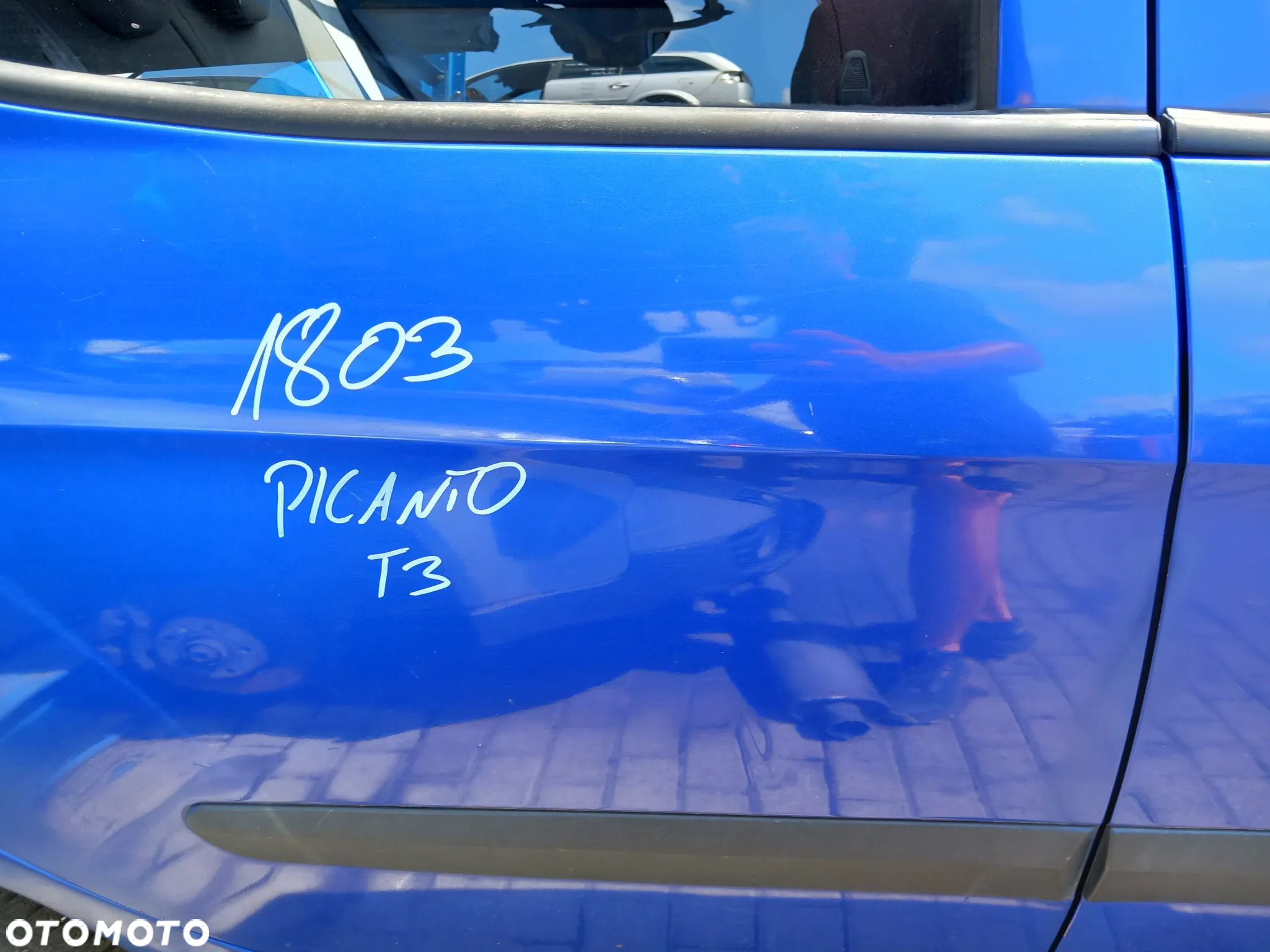 KIA PICANTO DRZWI PRAWE TYLNE PRAWY TYŁ KOLOR: T3 - 3