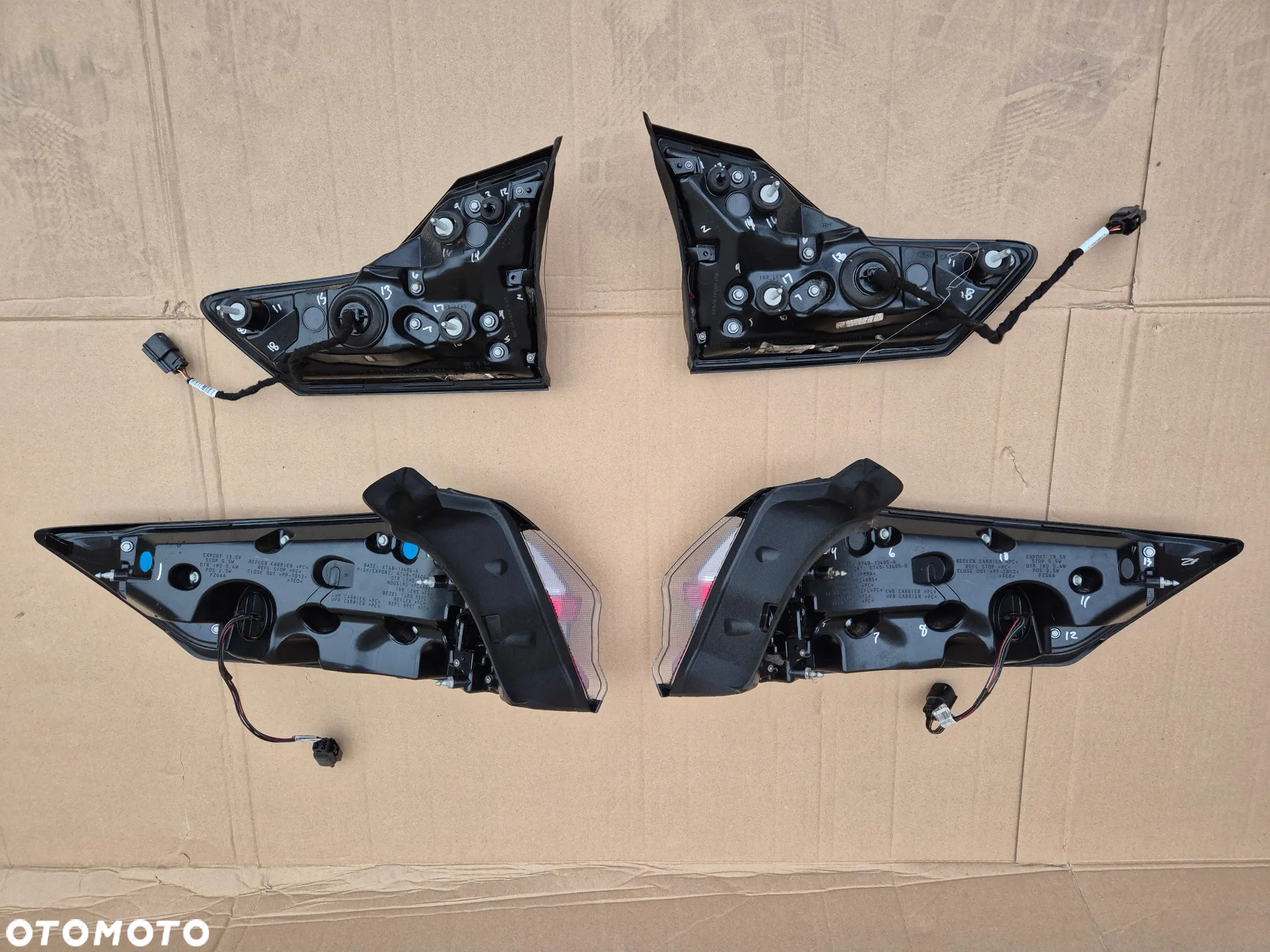 FORD EDGE MK2 ST-LINE LAMPY TYŁ TYLNE EUROPA IDEALNE JAK NOWE KOMPLET - 4