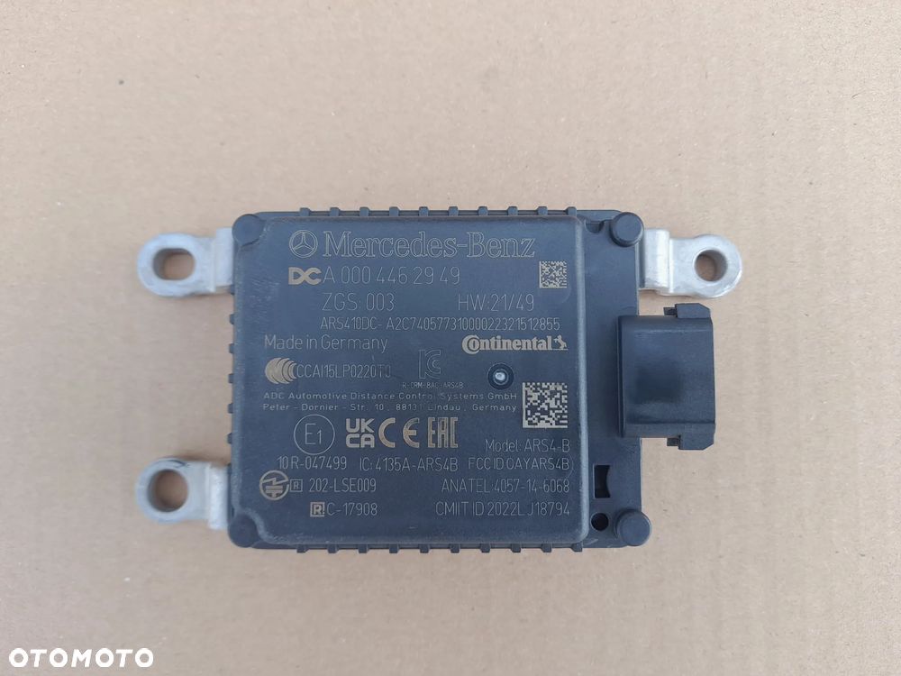 Radar Distronic Mercedes Benz Actros MP4 0004462949