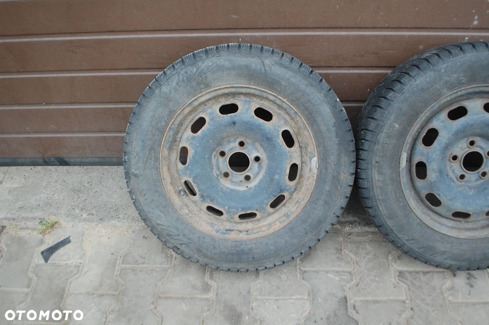 FELGI STALOWE + OPONY ZIMOWE 1J0601027H 195/65R15 ET38 6J NOKIAN DĘBICA VW GOLF IV NEW BEETLE SKODA SEAT AUDI 1J0601027Q - 2