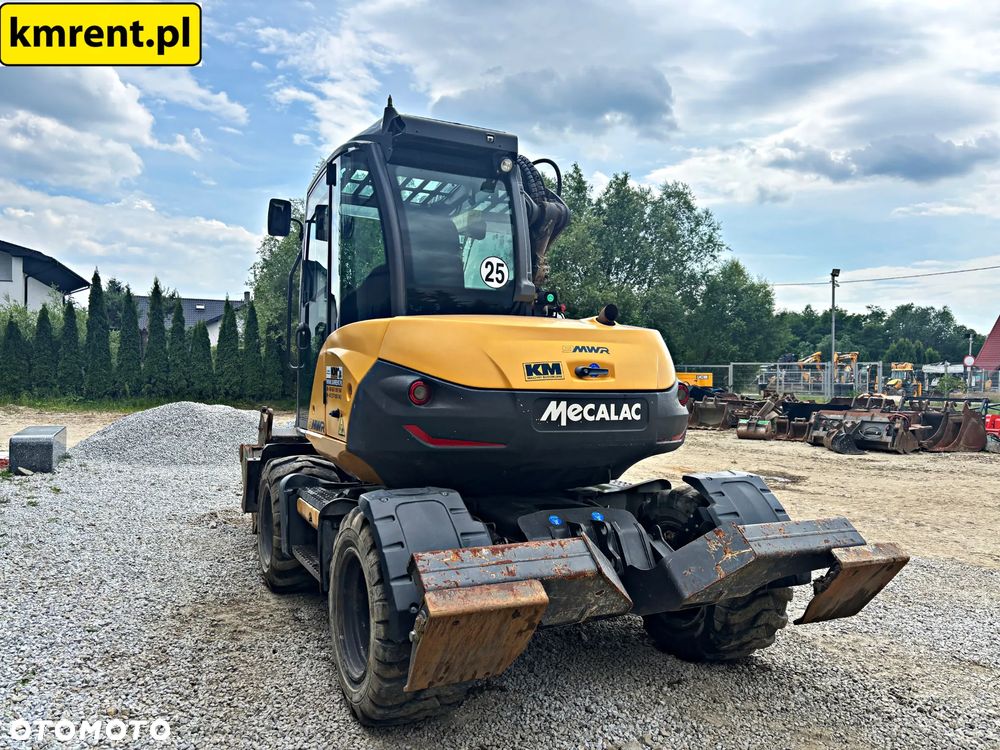 Mecalac 9 MWR KOPARKA KOŁOWA 2019R. | MECALAC 11 KOMATSU PW 98 TEREREX TW 95 110 WACKER NEUSON 100 YANMAR - 18