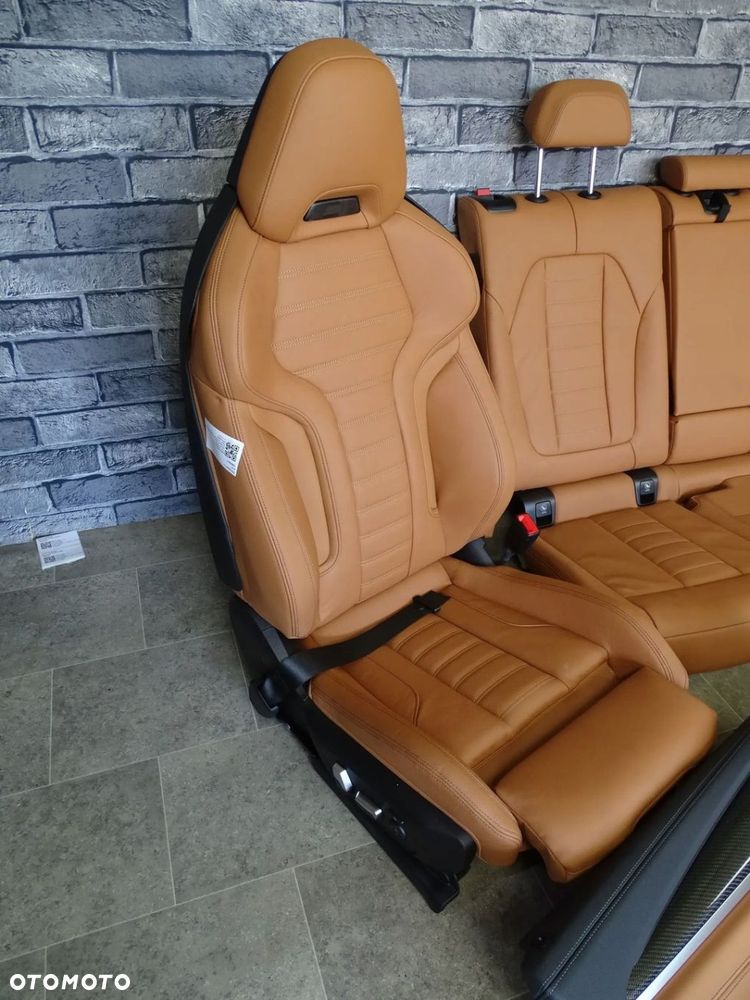 FOTELE KOMPLETNY ŚRODEK BOCZKI KANAPA M SPORT BMW F97 X3M G01 X3 NOWE - 7