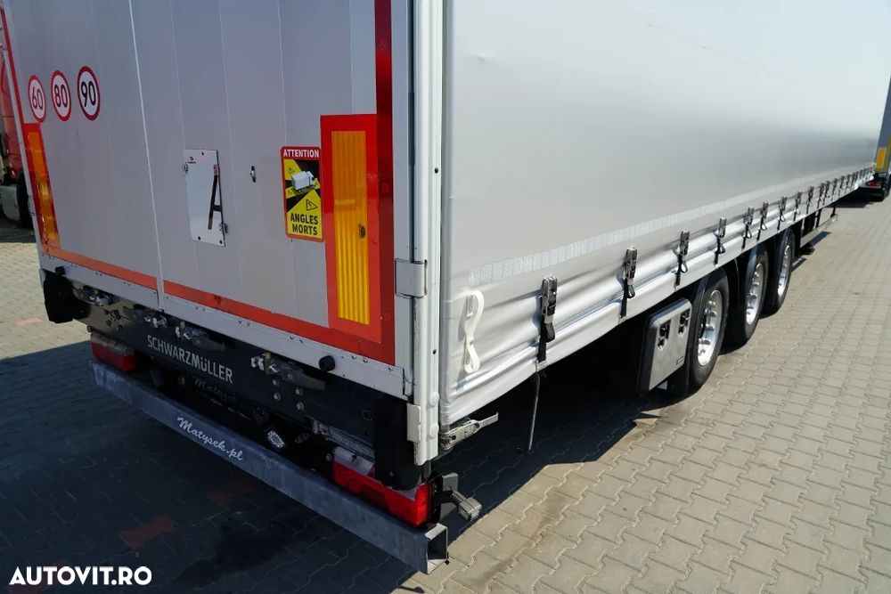 Schwarzmuller CORTINĂ / MEGA / PUNȚĂ RIDICATĂ / PUNȚI SAF / ACOPERIȘ RIDICAT / - 13