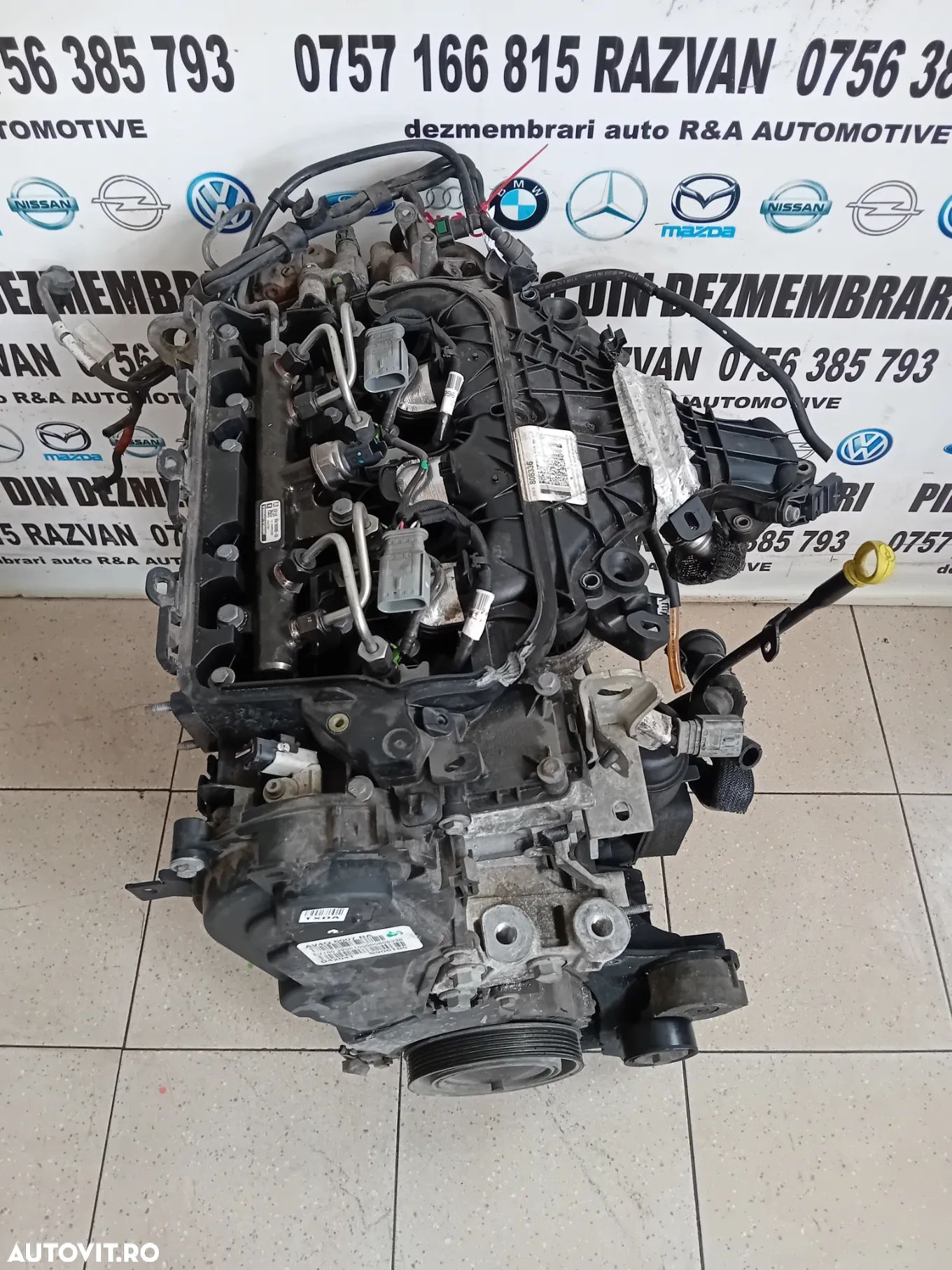 Kit Injectie Injectoare Pompa Rampa Peugeot 508 308 3008 5008 2.0 Hdi Euro 5 Cod 9686191080 - 1