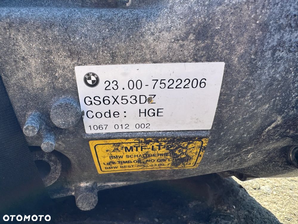 Reduktor BMW X5 E53 lift 3.0d GS6X53DZ manual - 3